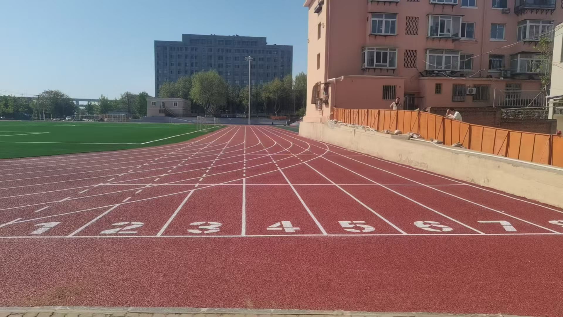 牡丹江市塑胶跑道健身步道 - 厂家